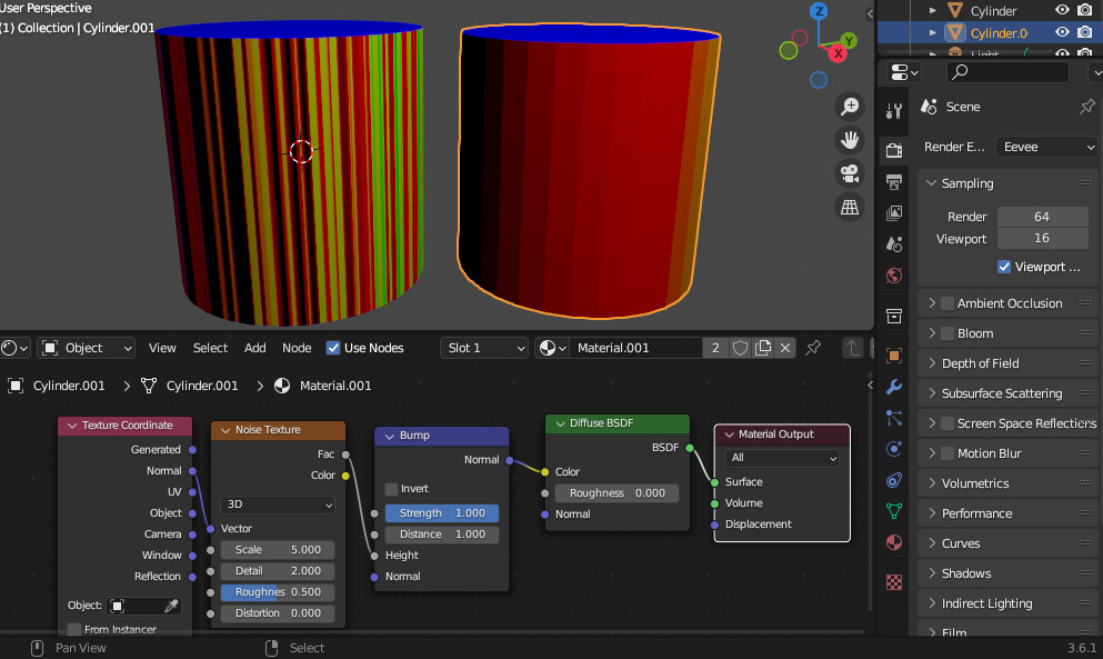 Bumps appear in eevee but not in cycles - Materials and Textures ...