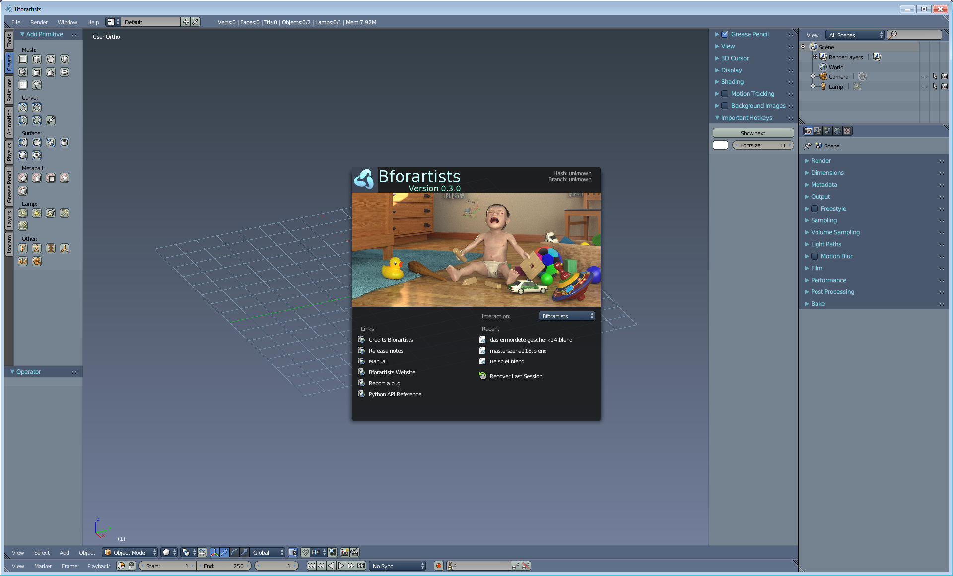 Bforartists Version 0.3.0 Released - Blender And CG Discussions ...