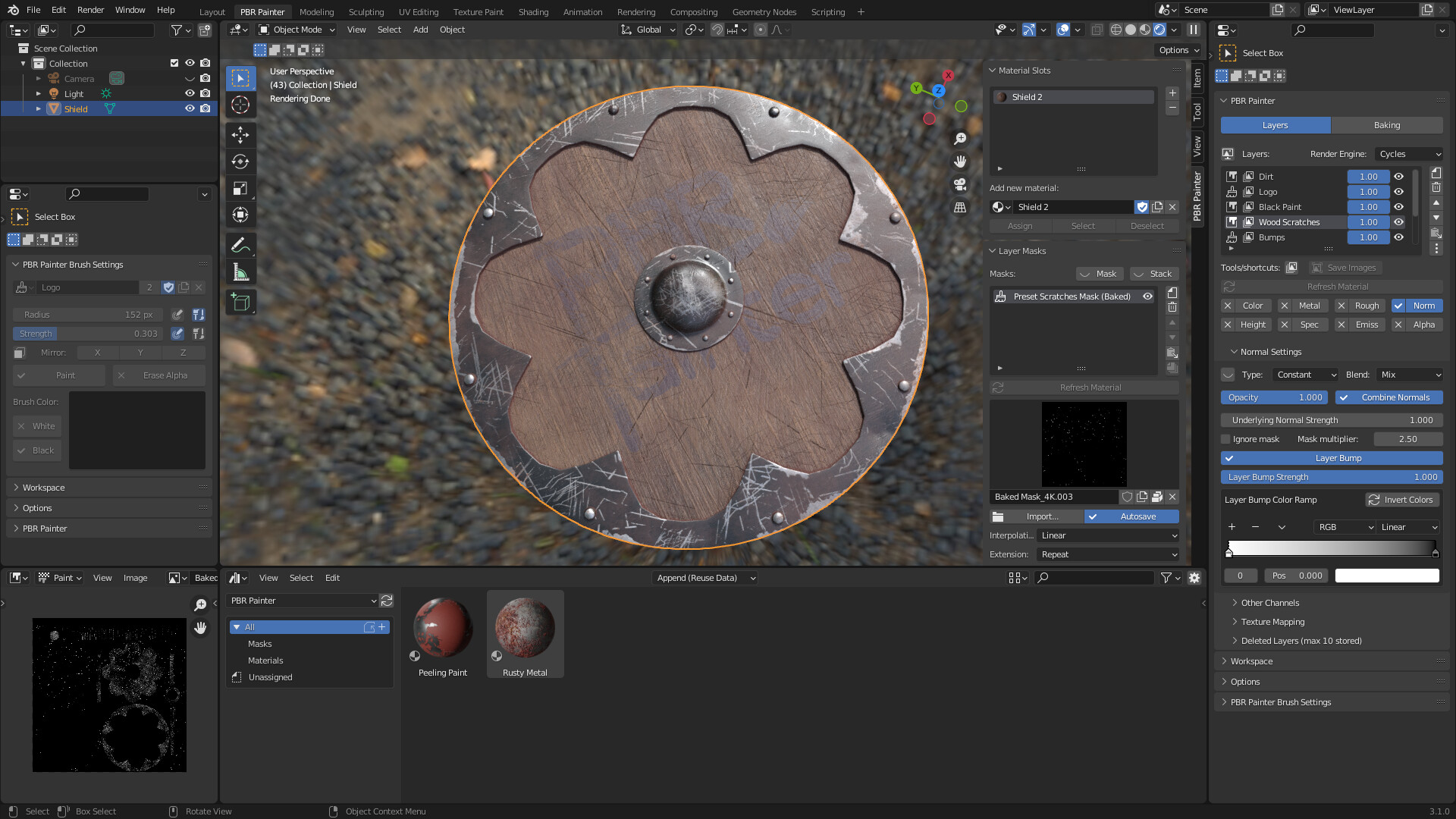 PBR Painter 2.3 - Layered Multichannel PBR Texture Painting - Released ...