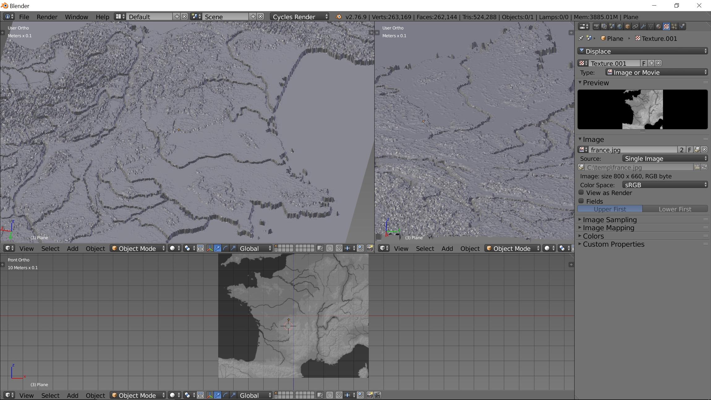 how do i get to use the node editor with my displacement modifier ...