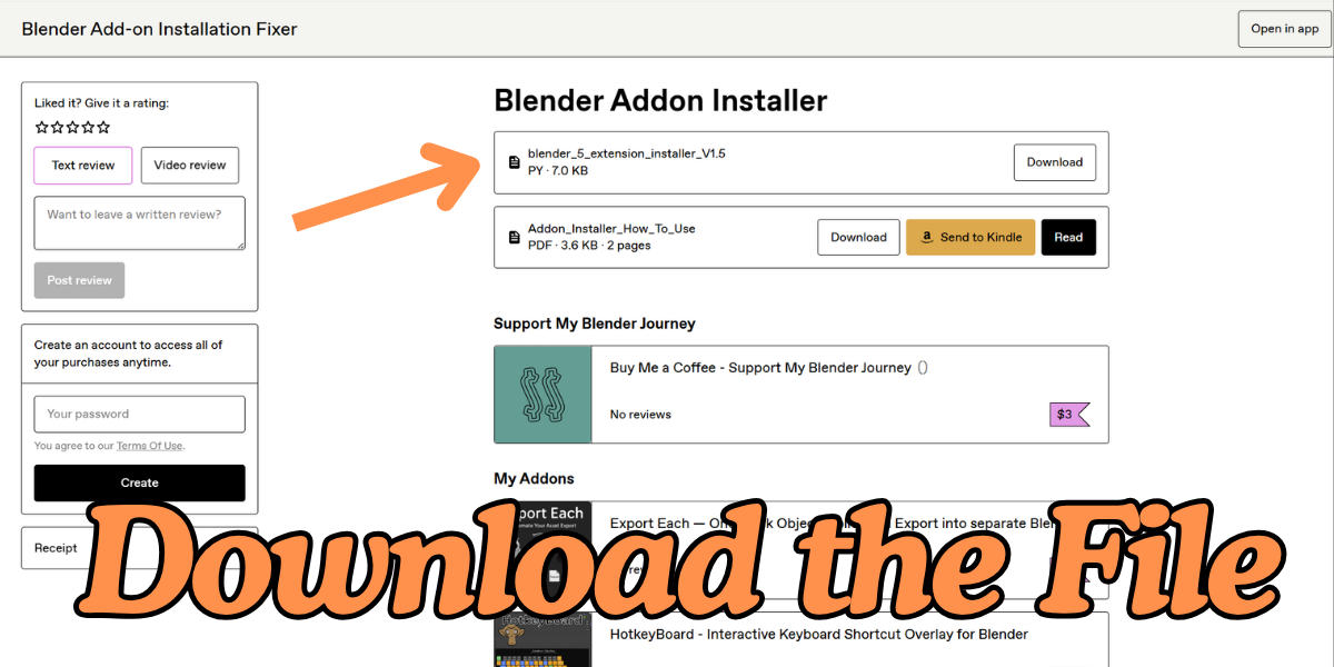 [Free] Blender Add-on Not Showing After Install? One-Click Fixer for ...