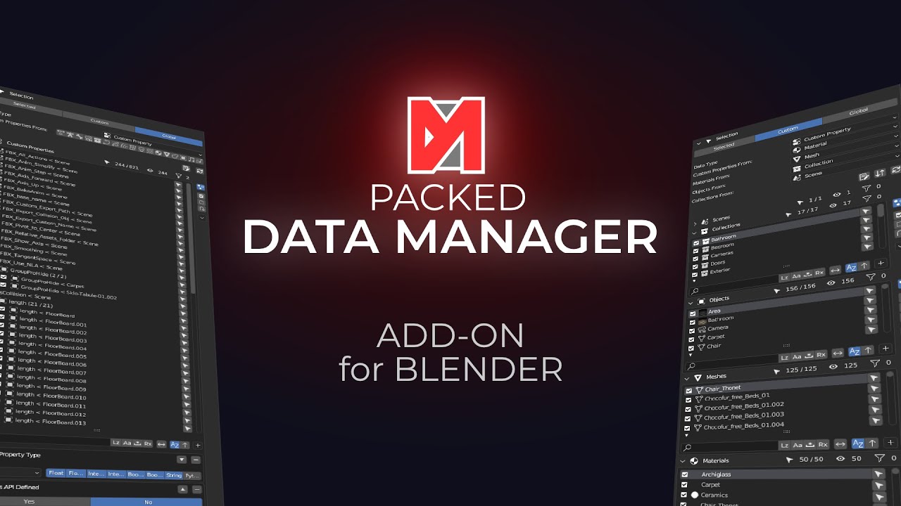 PACKED Data Manager - Released Scripts and Themes - Blender Artists ...