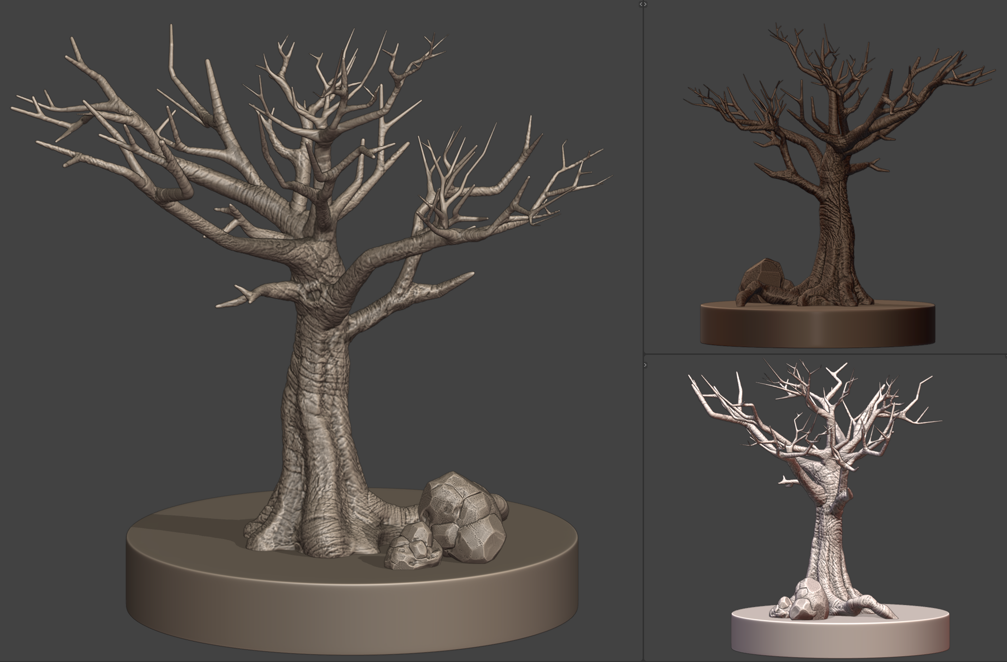 Day 13. Old tree - Finished Projects - Blender Artists Community