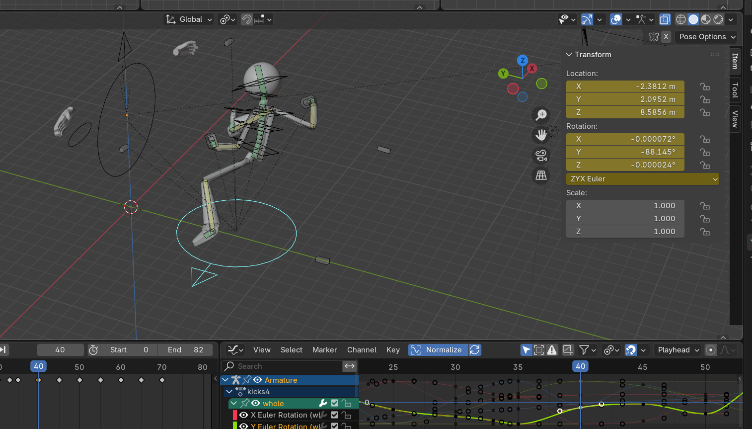 Root rotation issue in pose mode - Basics & Interface - Blender Artists ...