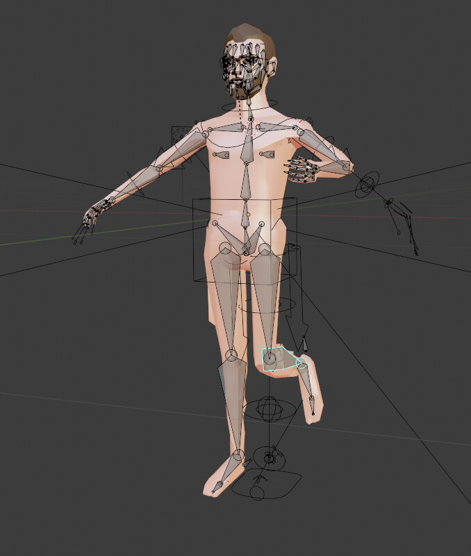 Rigify FK disconnected and odd Stretching - Animation and Rigging ...