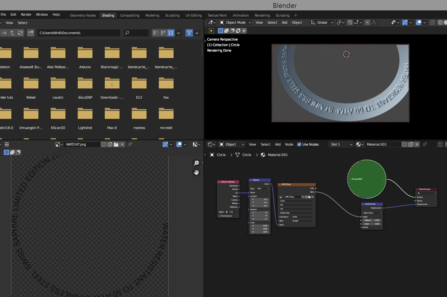 Engraving letters into a surface - Modeling - Blender Artists Community