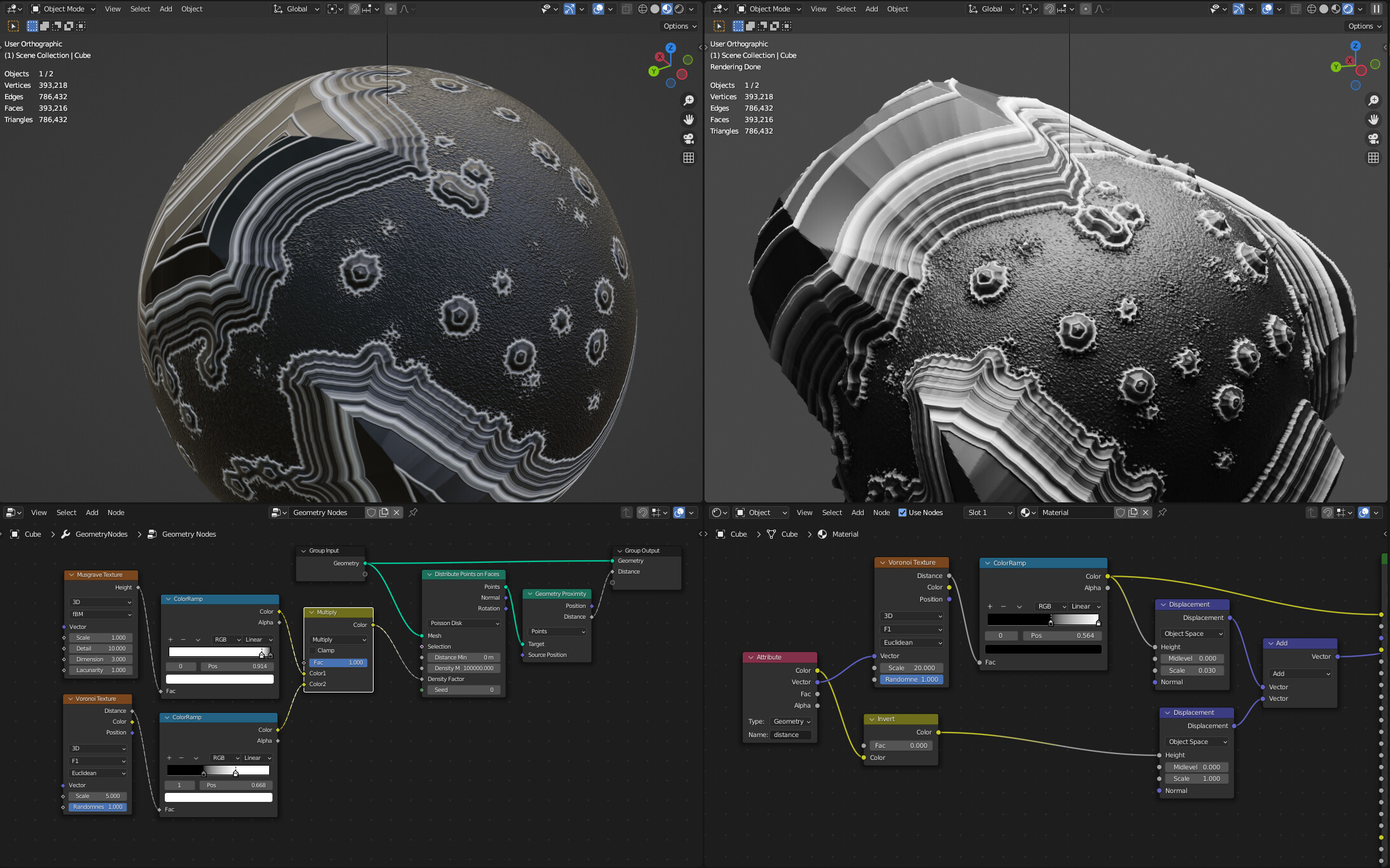 Control Voronoi distribution (cell size) with second texture - Page 2 ...