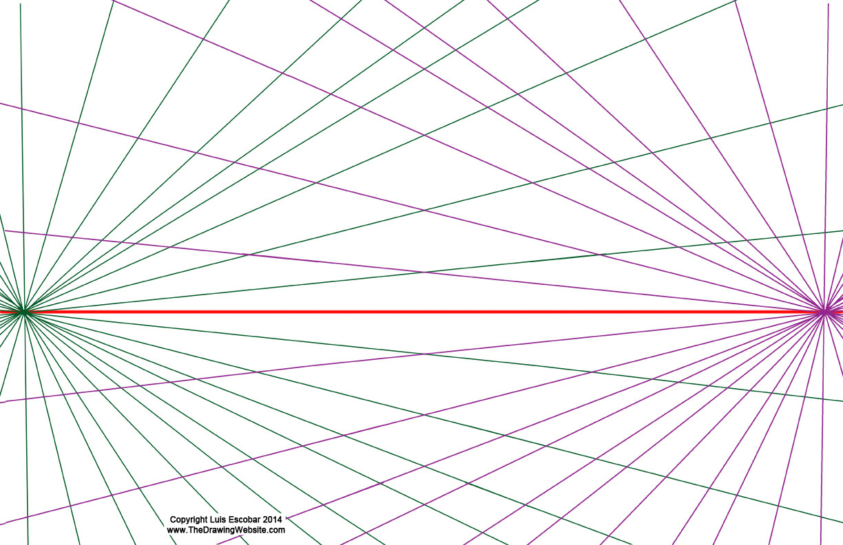 Как нарисовать линии перспективы в фотошопе