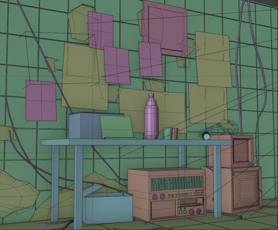 Low poly scene in old style - Finished Projects - Blender Artists Community