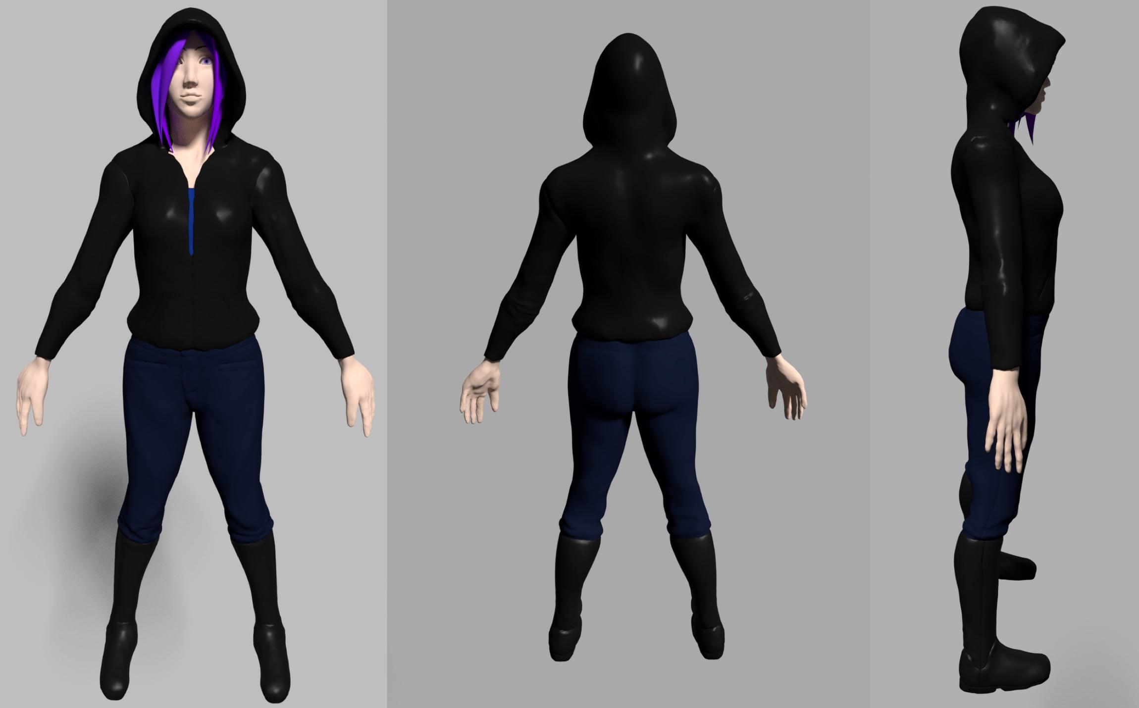 Character Practice. - Works in Progress - Blender Artists Community