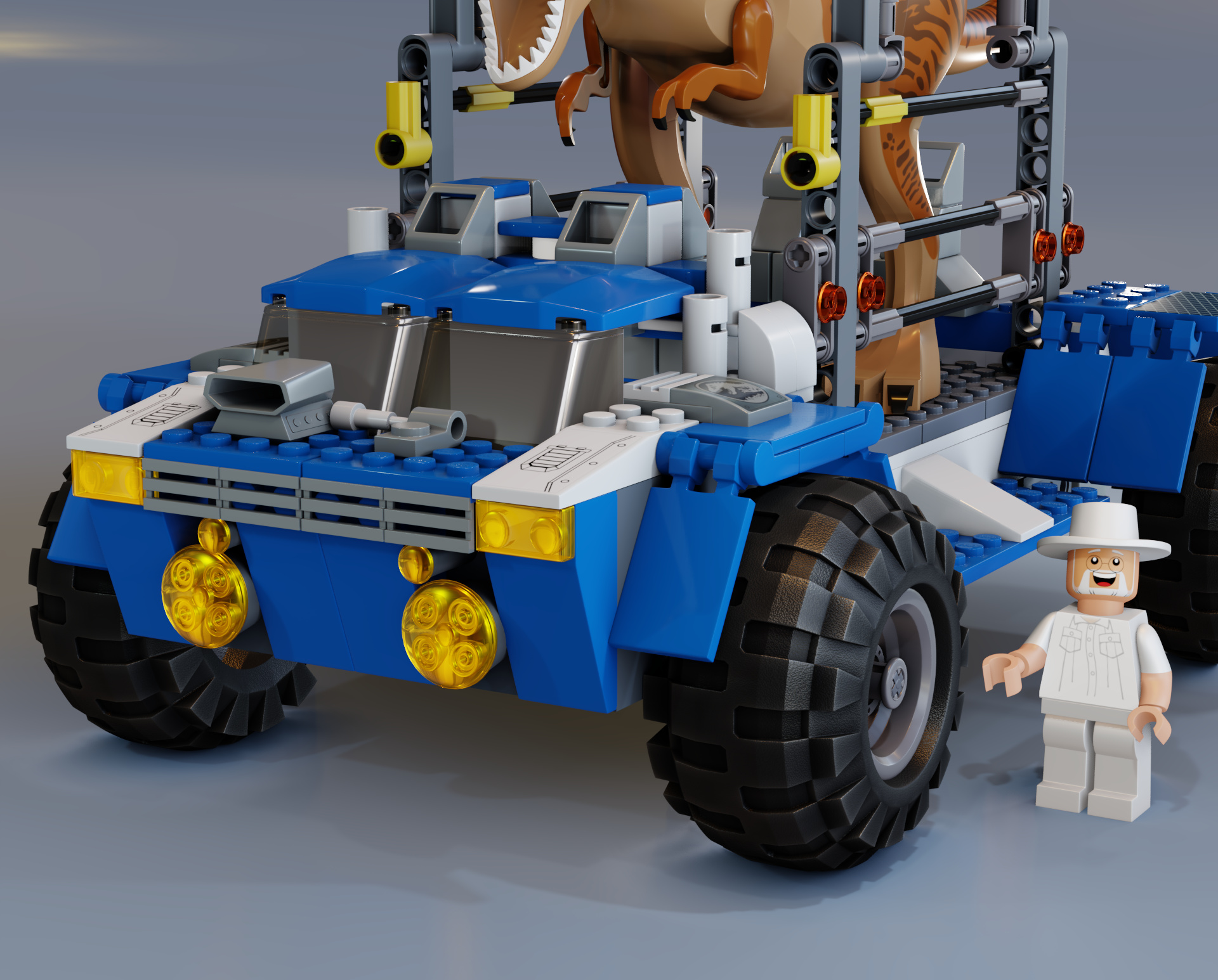 Lego T REX Tracker Finished Projects Blender Artists Community