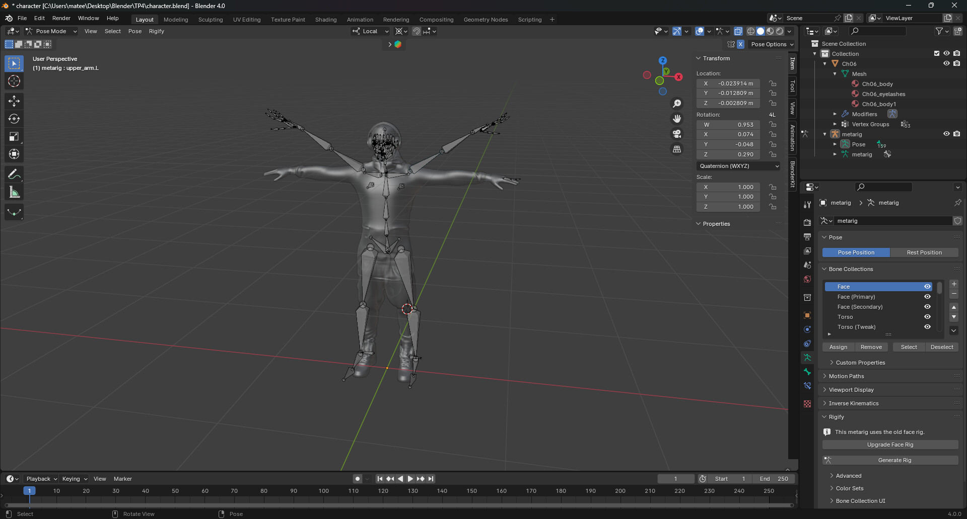 Generating a rig with meta-rig problem - Animation and Rigging ...