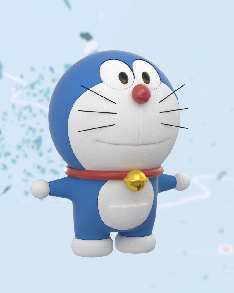 Doraemon Fanart (Re Render) - Finished Projects - Blender Artists ...