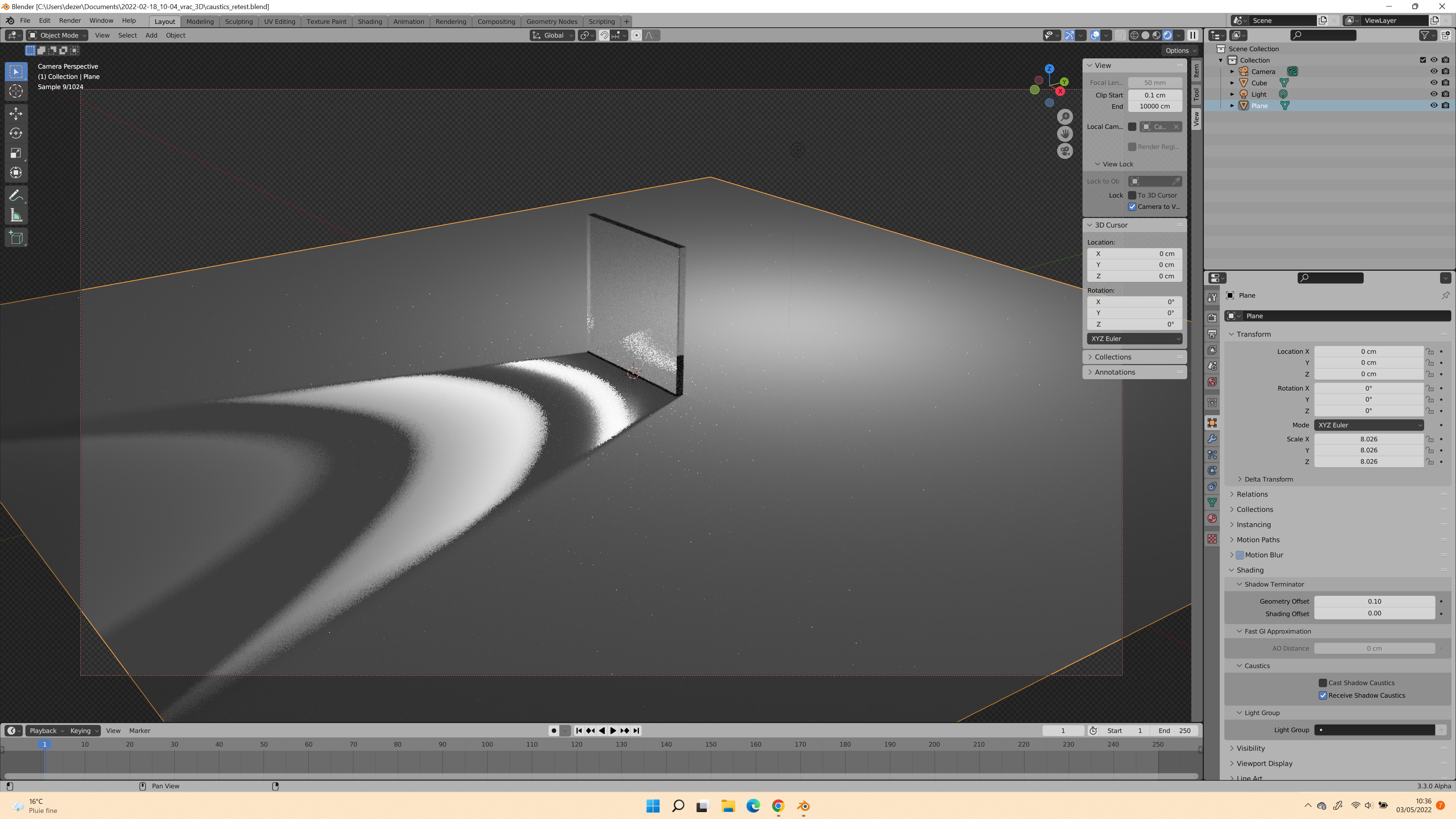 Shadow from glass material - Lighting and Rendering - Blender Artists ...