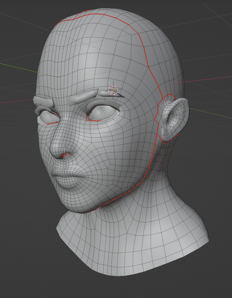 Normal Map baking issues (face, skin) - Materials and Textures ...