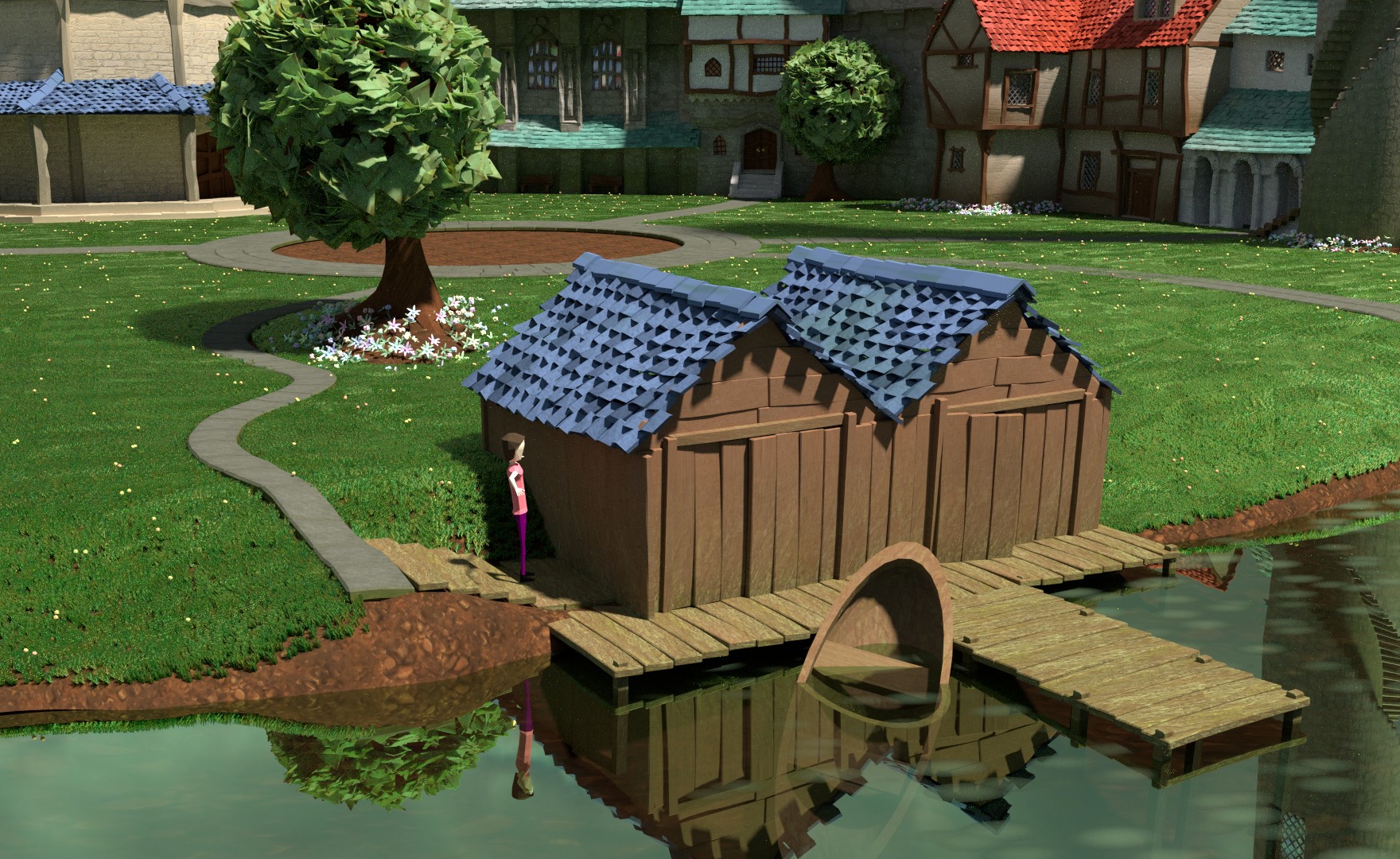 Discworld: Unseen University - Works in Progress - Blender Artists ...