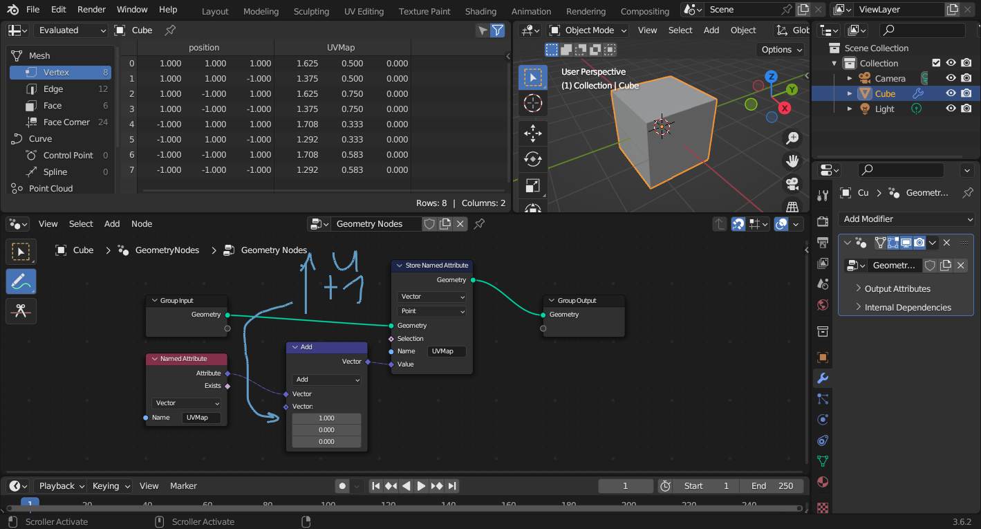 Is There A Node That Readsuv From A Mesh ? Like Position? - Modeling 