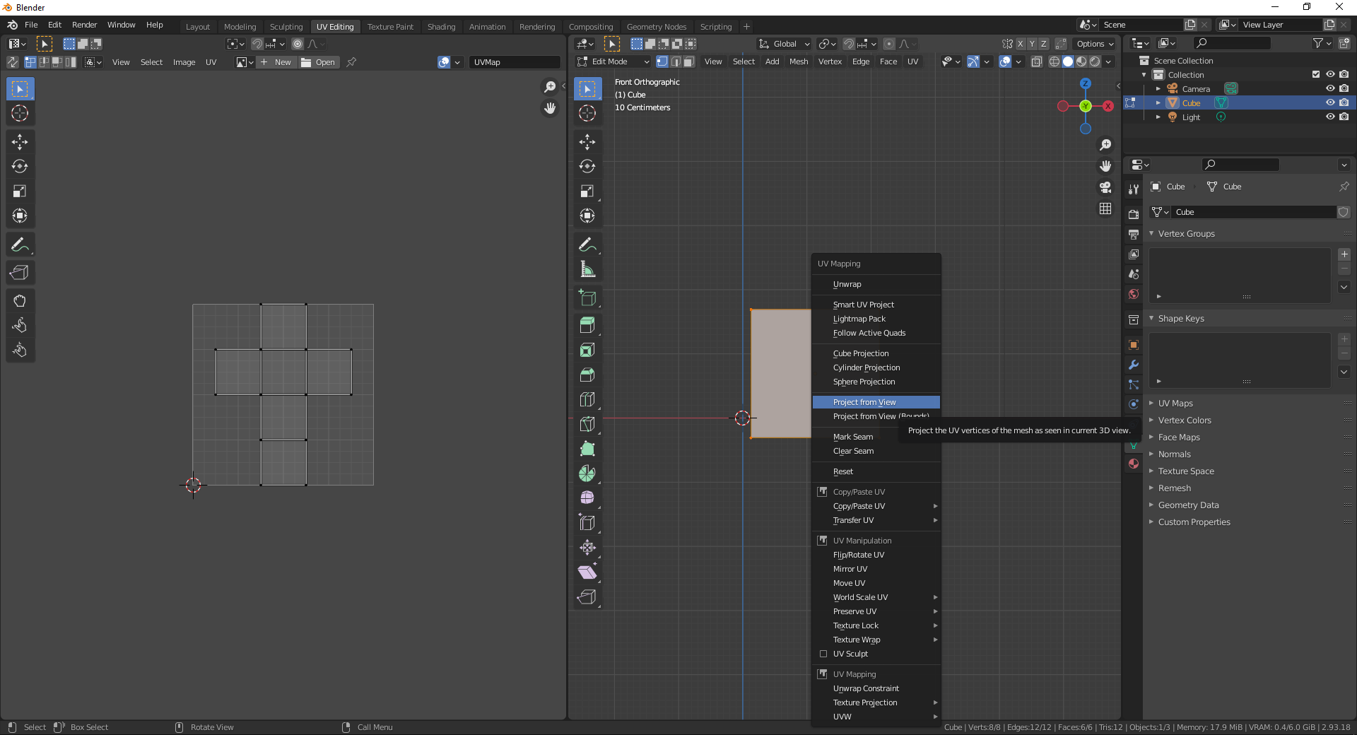 Objects Unwrapped Unsure why my Modeled Object has unwrapped so tiny? - Materials and ...