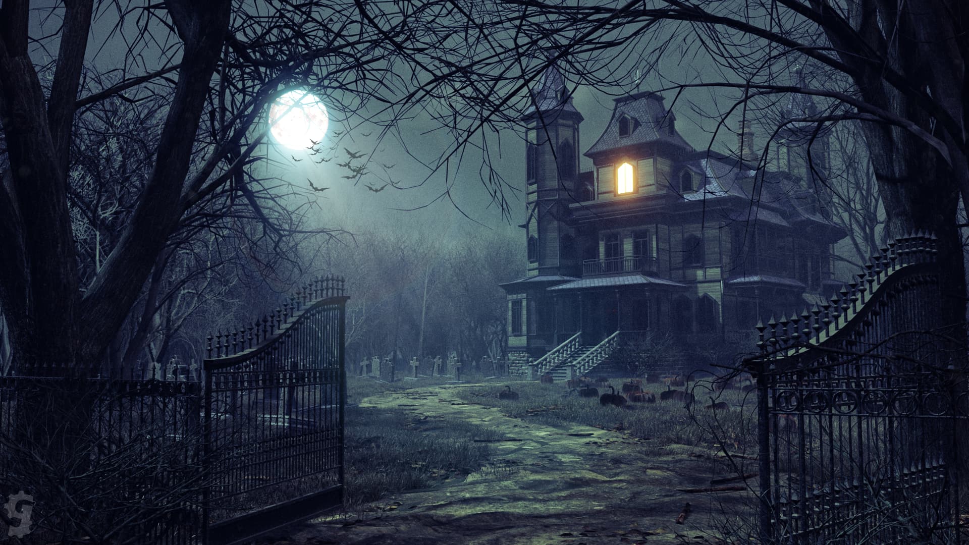Haunted House - Finished Projects - Blender Artists Community