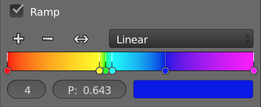 Color Ramp Handles - Blender and CG Discussions - Blender Artists Community