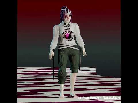 Billie - Final Character model for unity game - 360 render - Works in ...