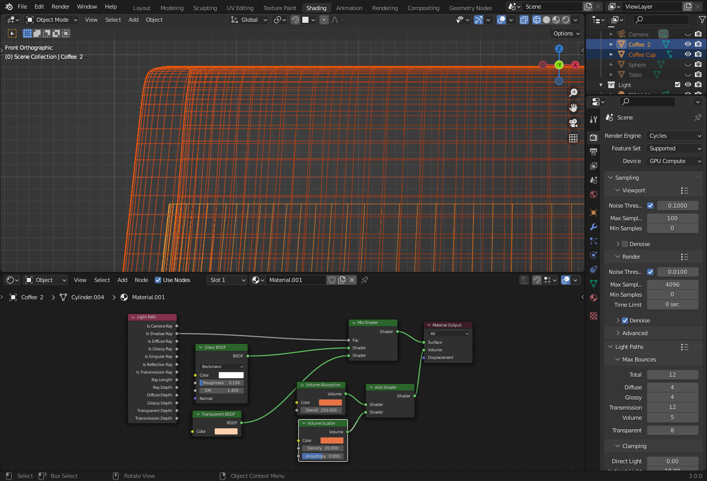 Texture Help - Coffee Liquid - Materials and Textures - Blender Artists  Community