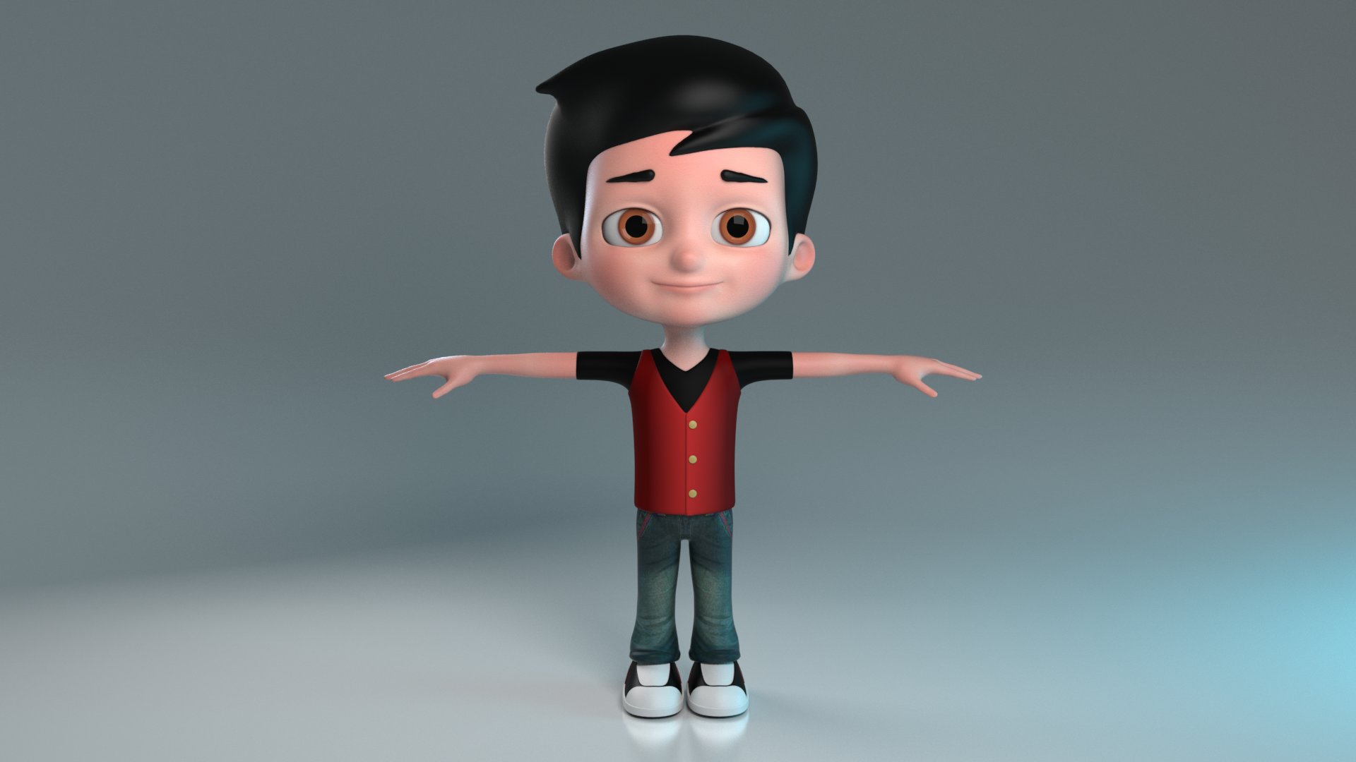 Free Software That Create 3D Cartoon Characters Modeling Blender 