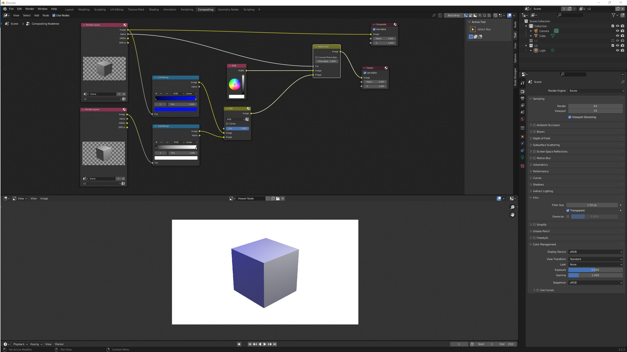 Linking scenes internally with overrides - Basics & Interface - Blender ...