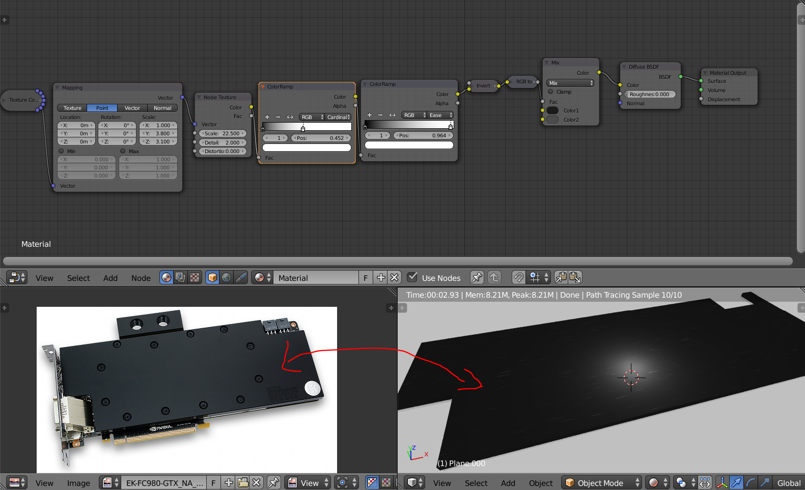 [CYCLES] how to make a realistic diffuse material (i can't do it for ...