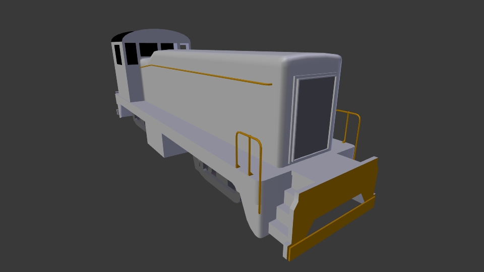 American Switcher Locomotive - Works in Progress - Blender Artists ...