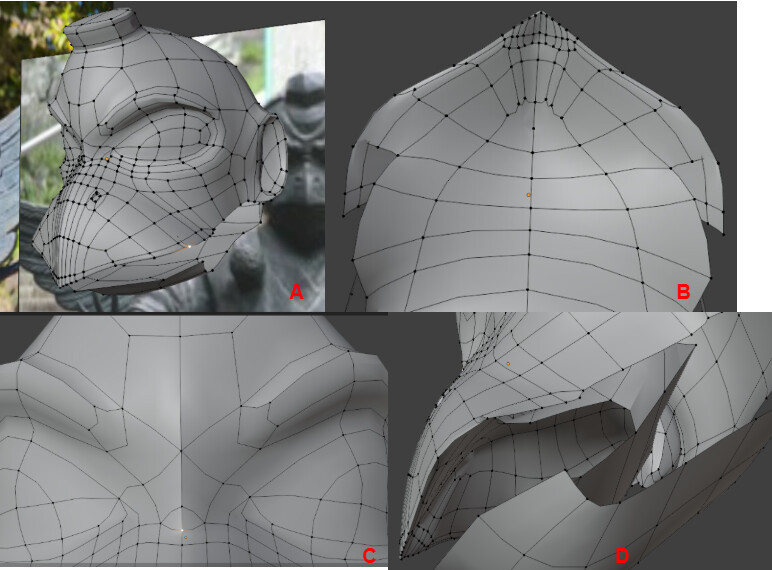 Help with modeling the inside of a beak - Modeling - Blender Artists ...