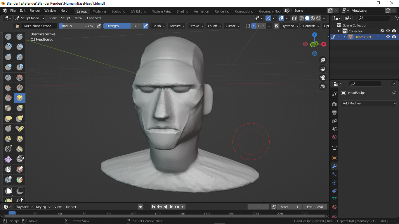 Blender Models Human 20