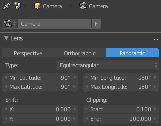 Tilskud virksomhed Parcel Equirectangular Camera in BI? - Basics & Interface - Blender Artists  Community