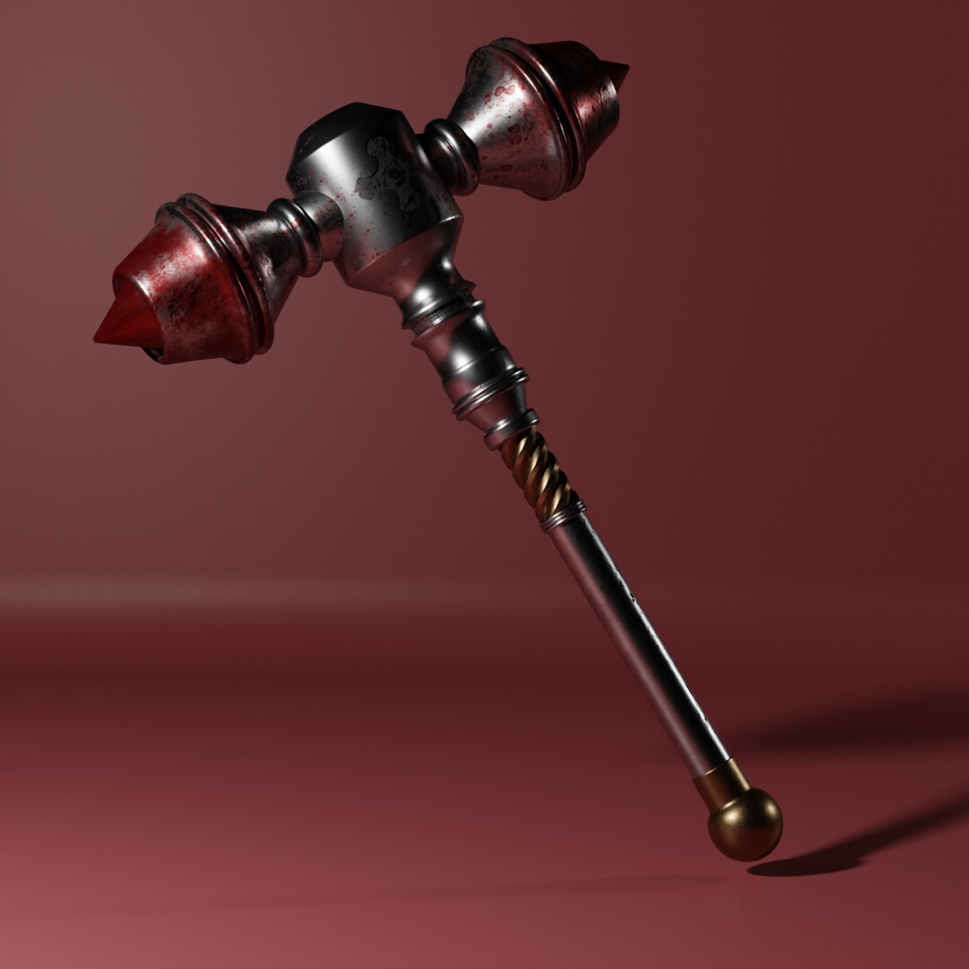 Slightly Used War Hammer Finished Projects Blender Artists Community slightly-used-war-hammer-finished-projects-blender-artists-community