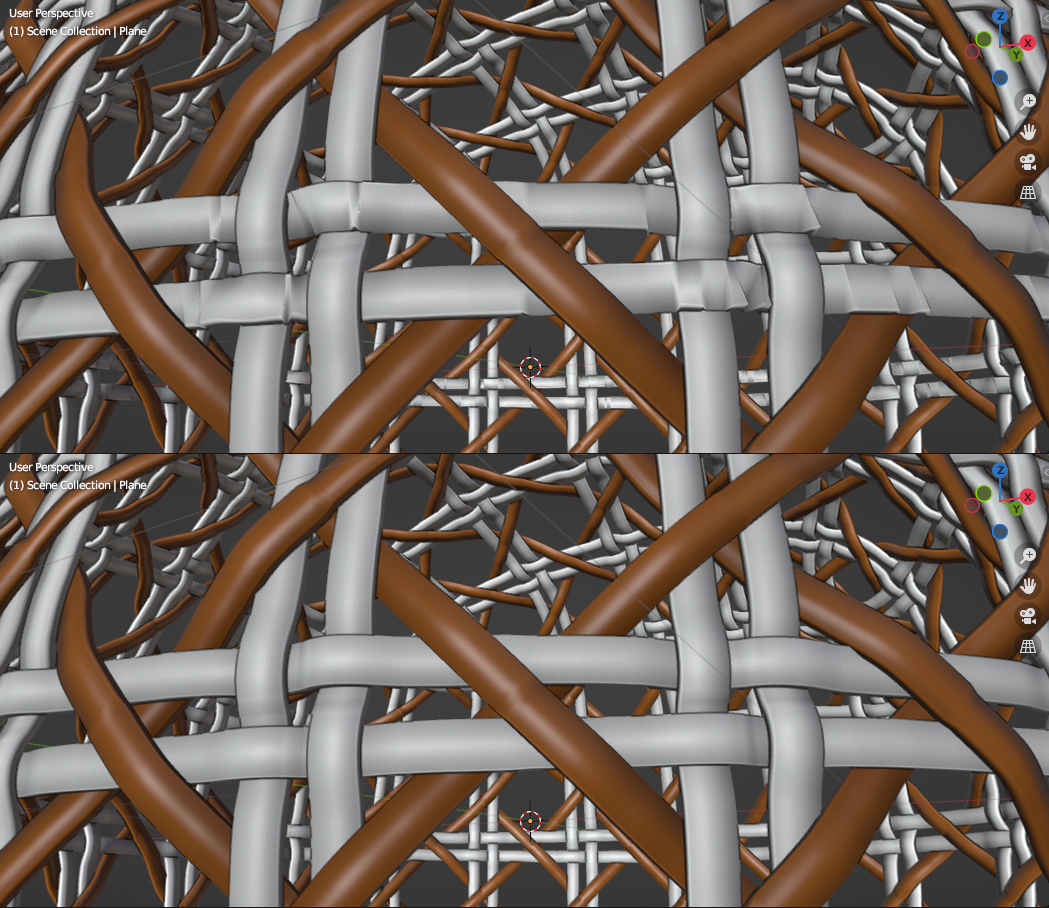 Pattern Cable Blender How to create a specific pattern on another object - Modeling - Blender ...