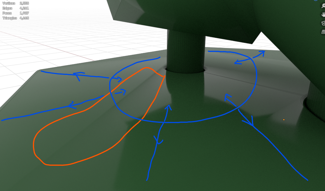GeoNodes Extra Edge-Loop(s) around Boolean Holes - Modeling - Blender ...