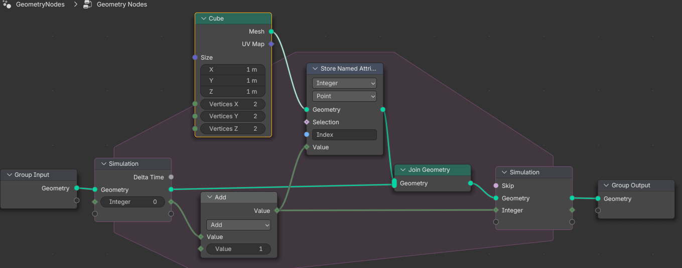 Index in Repeat or Simulation zone in Geometry Nodes - Modeling ...