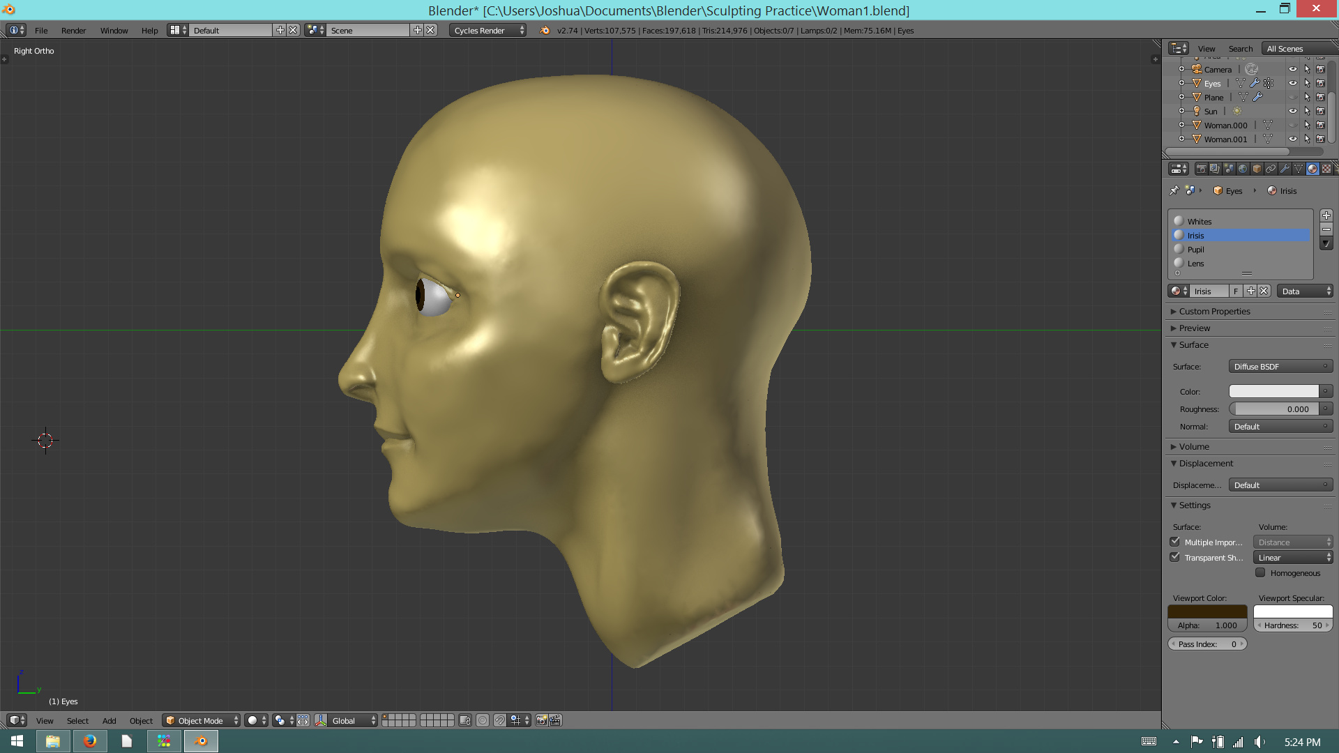 Sculpting Practice - Works in Progress - Blender Artists Community