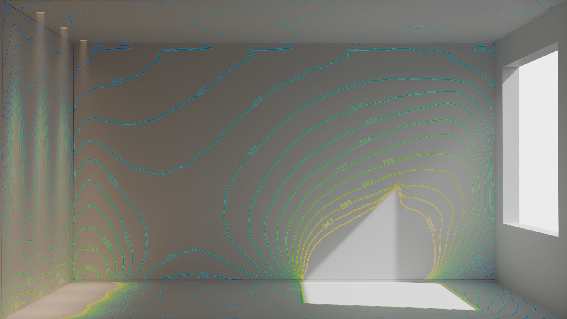 Lumen Pro 2.2.6 — photometric lighting analysis in Blender (IES/LDT ...