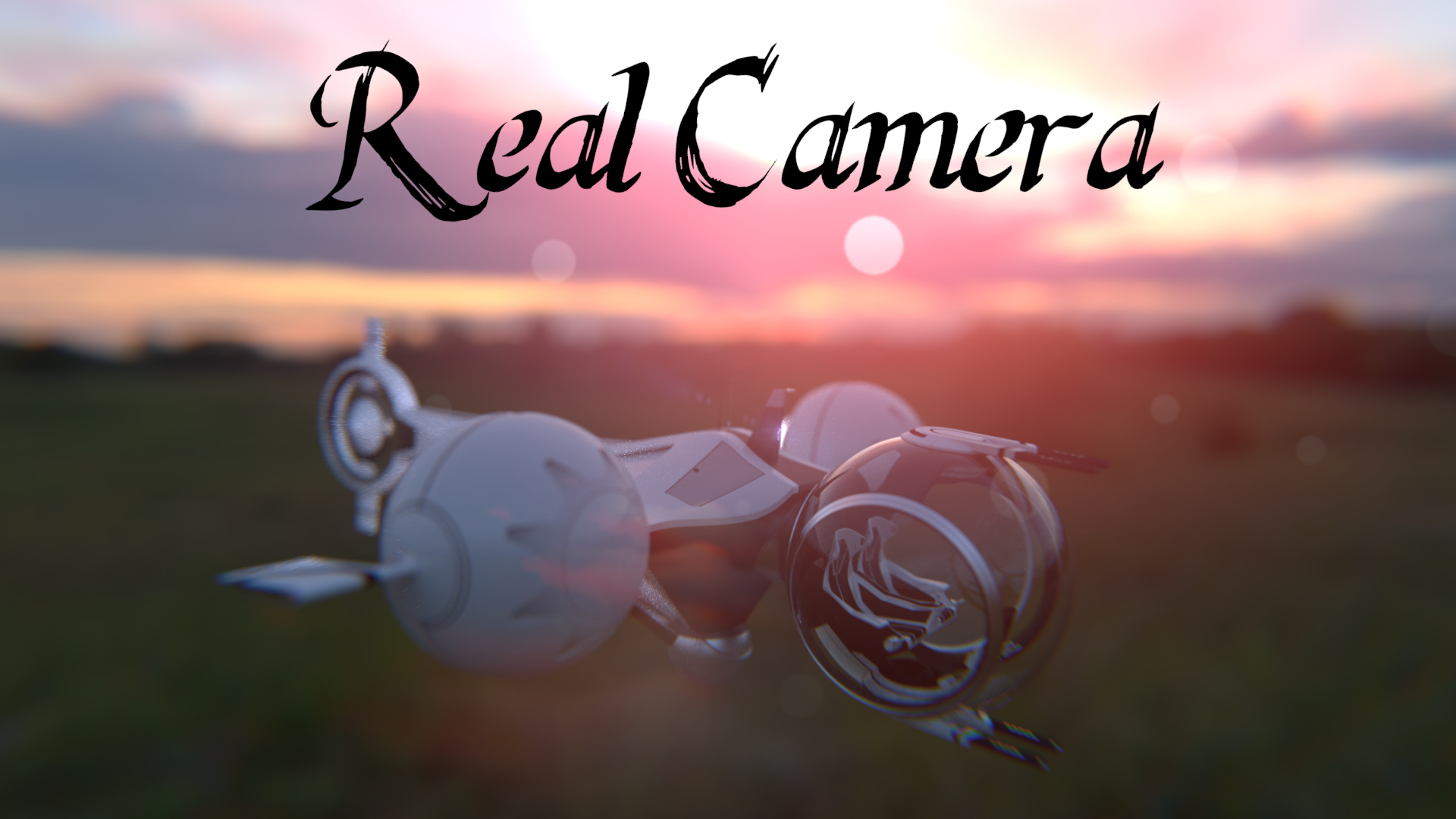 Real camera. Blender real Camera Addon.