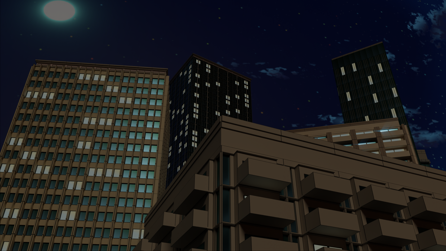 Anime, SWAV, skyscraper, building, cityscape, HD phone wallpaper | Peakpx