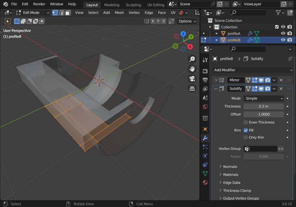 How to use a vertex group on the Screw modifier? - Modeling - Blender ...
