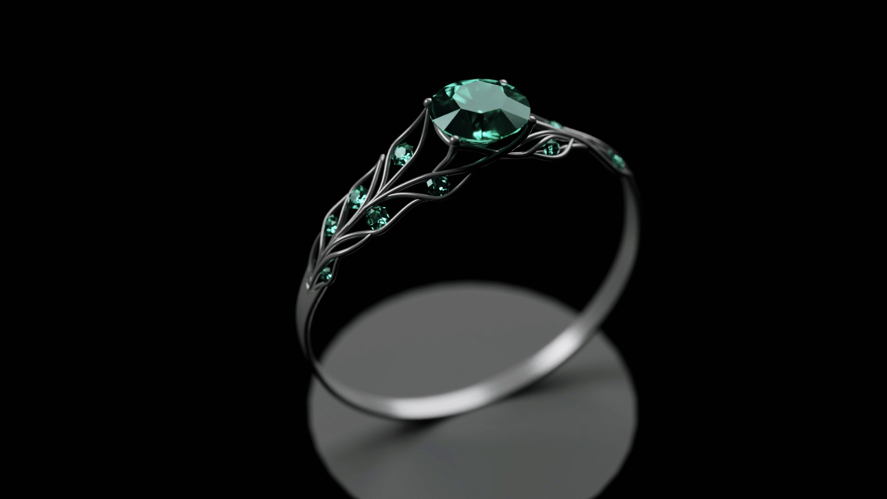 Emerald Ring - Finished Projects - Blender Artists Community