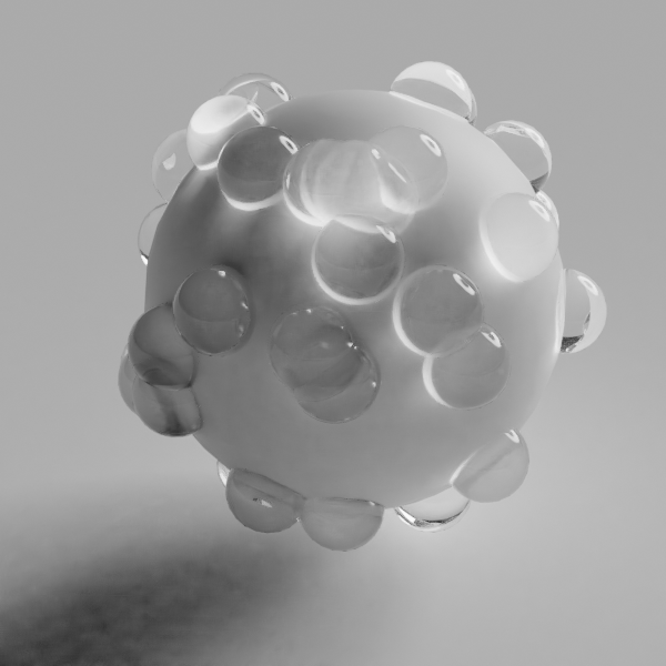 Clear glass particles appear gray - Particles and Physics Simulations ...