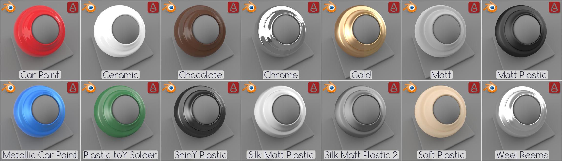 Arnold Style Shaders For Cycles Blender Tests Blender Artists Community