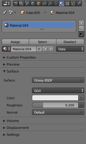 Applying a Non-Image texture to a material - Basics & Interface ...