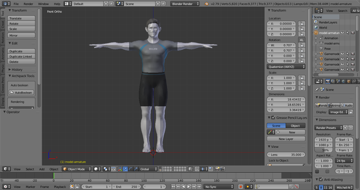 With some talk about nudity] Create human skin from clothing (with Smash  Fighters) - Modeling - Blender Artists Community