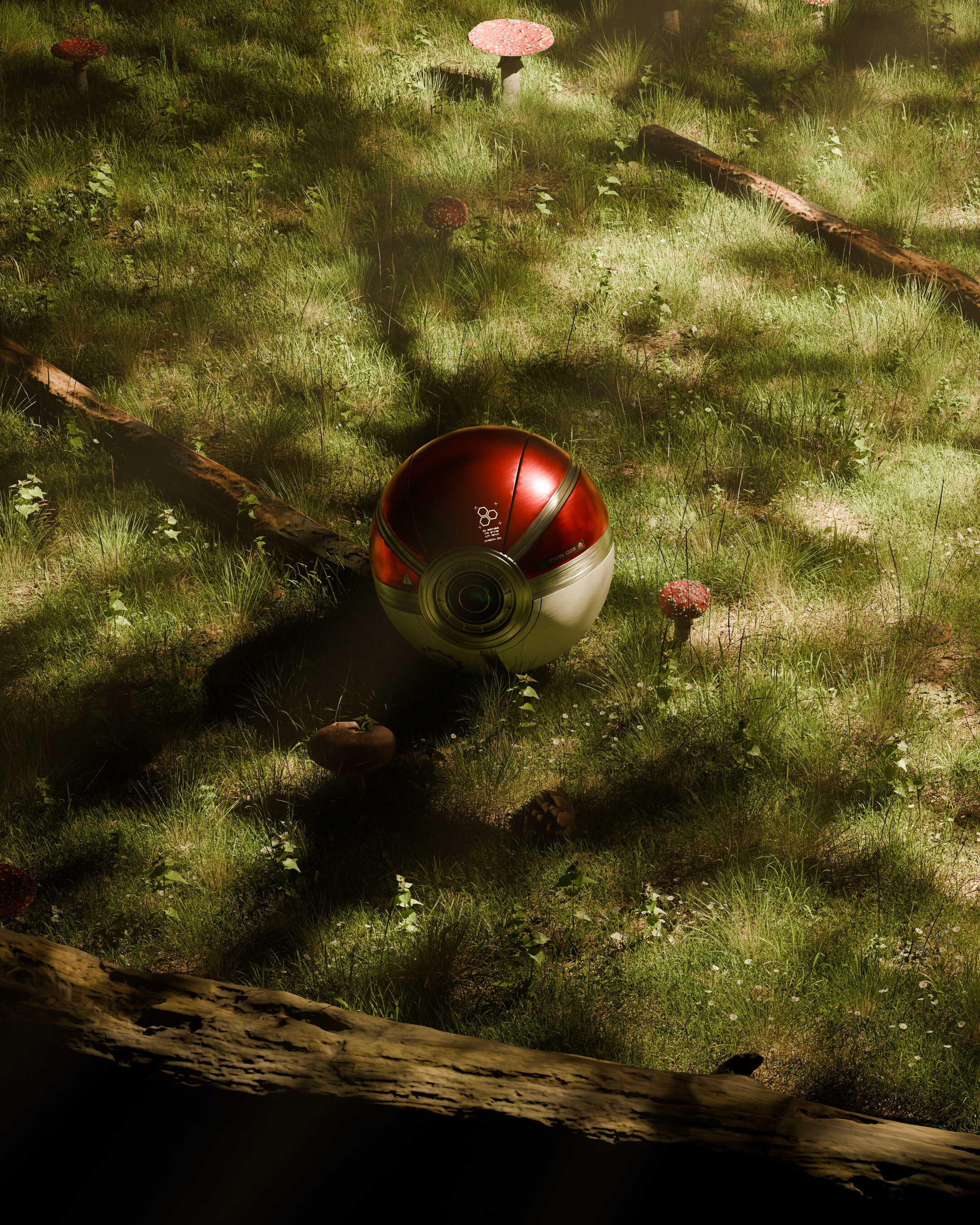 A Pokéball, reimagined - Finished Projects - Blender Artists Community