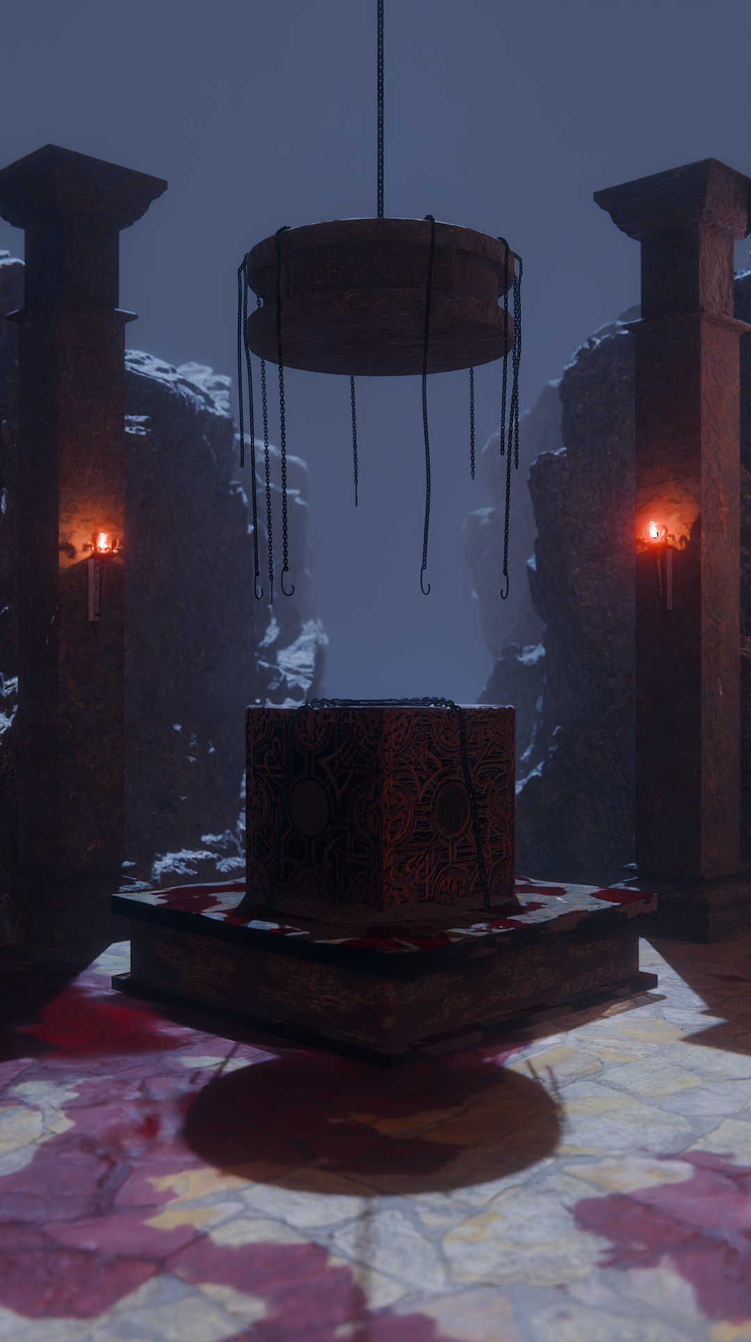 The Ritual Chamber - Finished Projects - Blender Artists Community