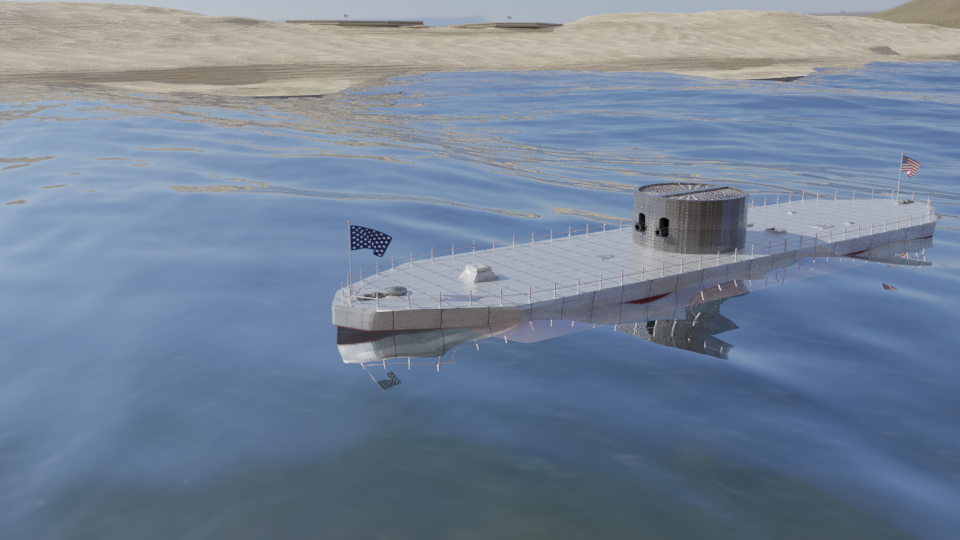 Uss Unity Vs. Css USS Cumberland vs CSS Virginia - Finished Projects - Blender Artists ...